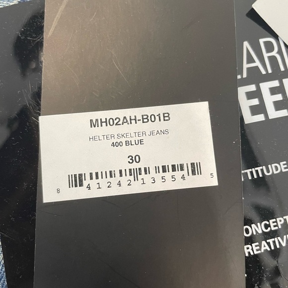 MHRS Mostly Heard Rarely Seen "Helter Skelter Jeans" Men's size 30 BNWT - Picture 6 of 13